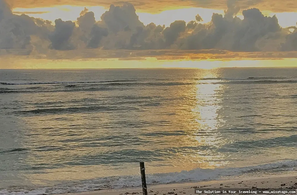 Pantai Sawang, keindahan alam memukau