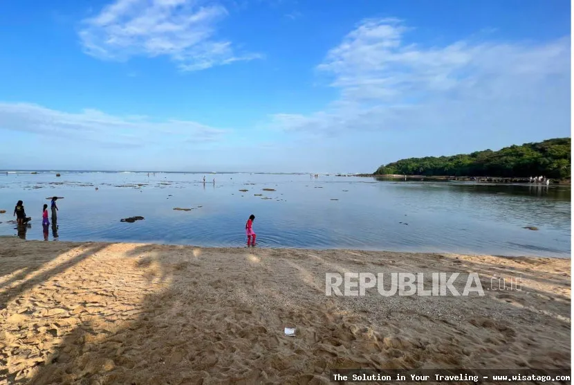 Pantai Sayang Heulang, garis pantai indah