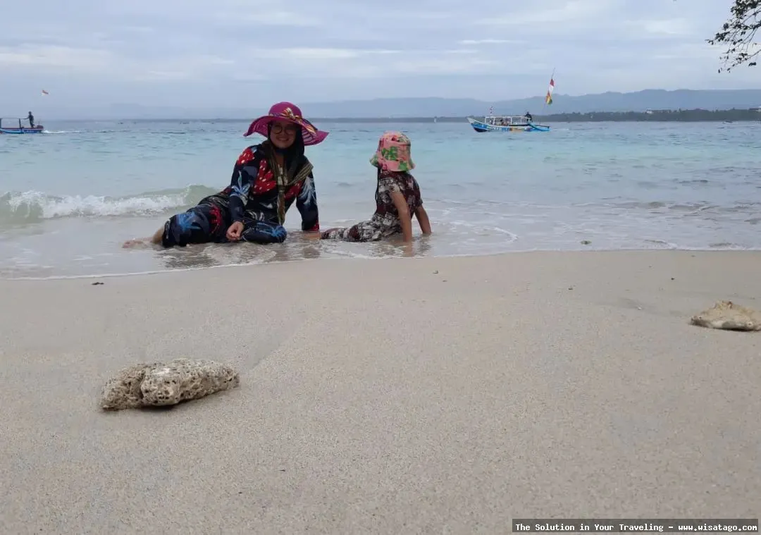 Pantai Sebagul, pemandangan tepi pantai