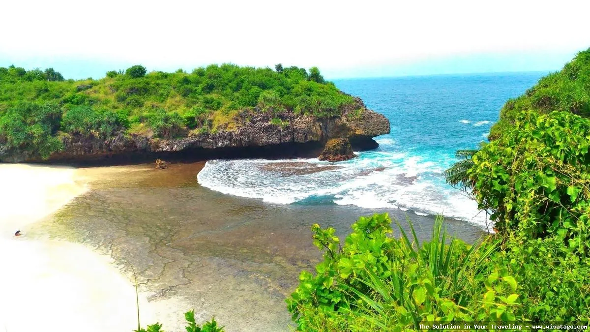 Pantai Sedahan Gunungkidul yang menawan alami