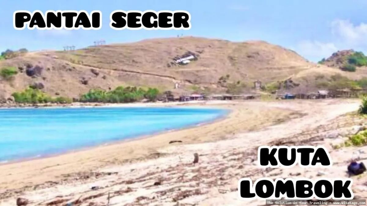 Pantai Seger Kuta, pasir putih indah