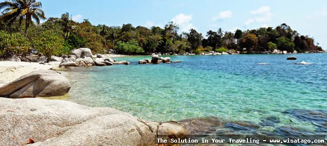 Pantai Sekilak, pasir putih menawan