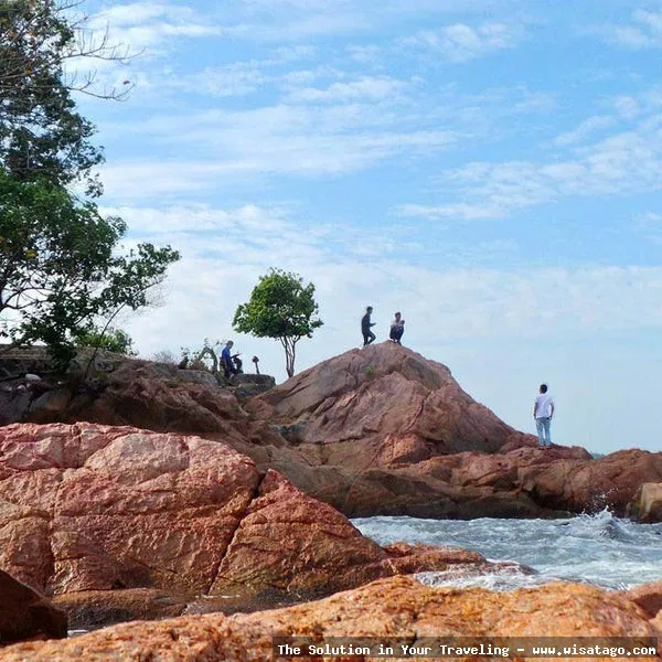 Pantai Sekilak, pemandangan indah memukau