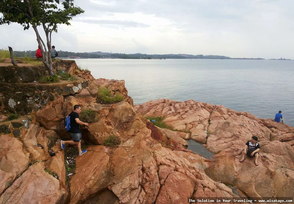 Pantai Sekilak, pemandangan alam menawan