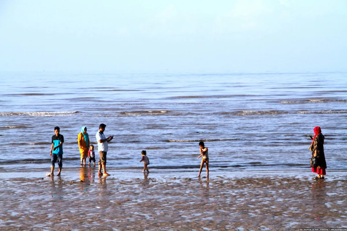 Pantai Selat Rangsang, pemandangan indah memesona