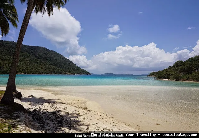 Pantai Selat Rangsang yang indah menawan