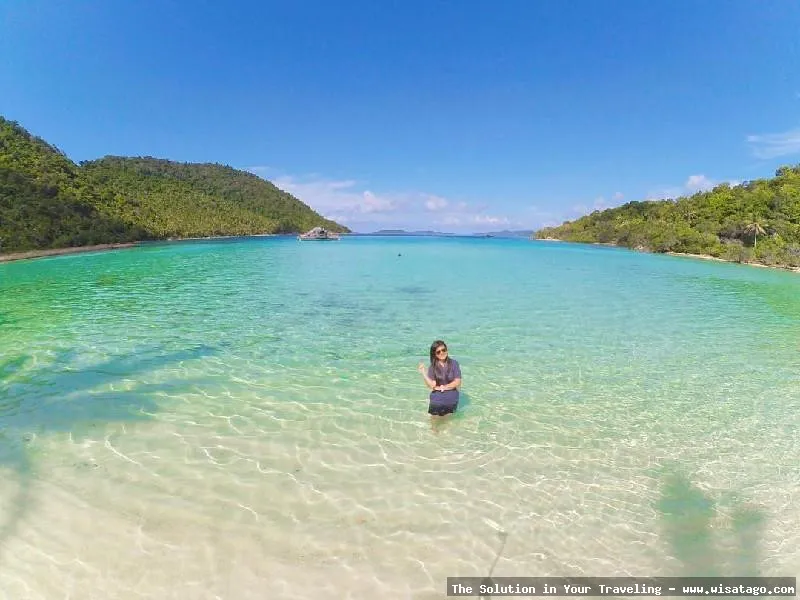 Pantai Selat Rangsang yang mempesona.