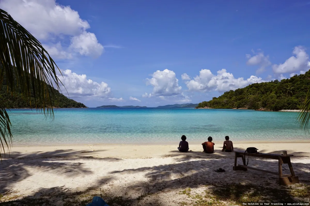 Pantai Selat Rangsang yang indah mempesona