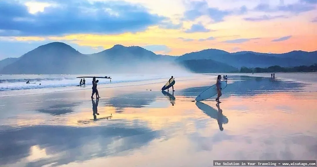 Pantai Selong Belanak, pasir putih lembut