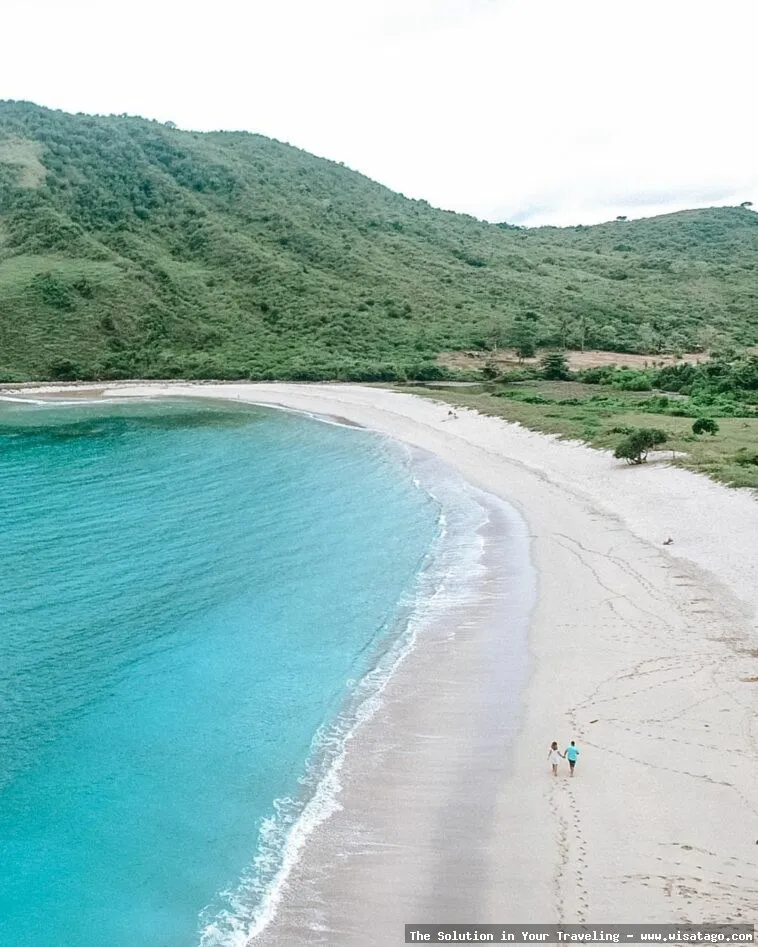 Pantai Selong Belanak, pasir putih lembut