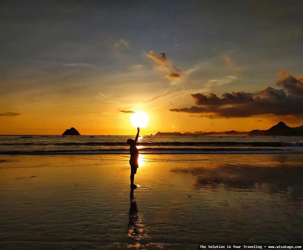 Pantai Selong Belanak, pasir putih lembut