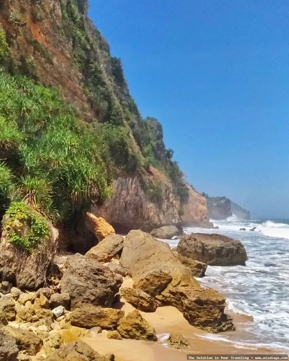 Pantai Seruni, keindahan alam Payangan.