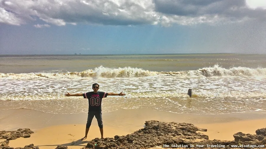 Pantai Siring Kemuning yang indah mempesona