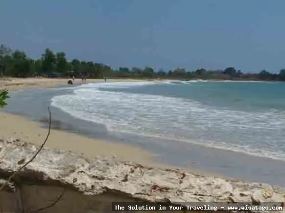 Pantai Siring Kemuning yang indah mempesona