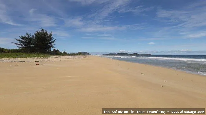 Pantai Sisi, keindahan alam tersembunyi