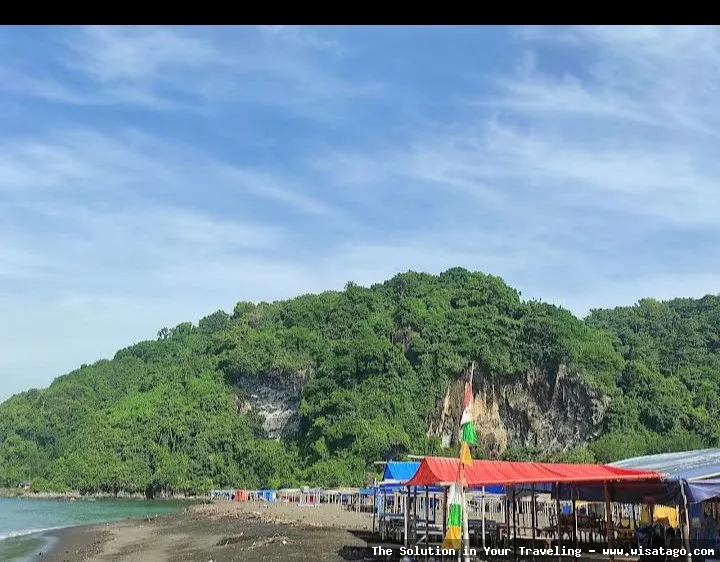 Pantai Sodong, pemandangan laut selatan