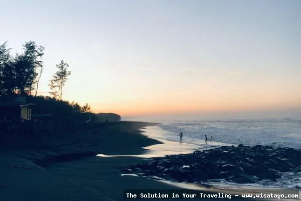 Pantai Sodong, pemandangan laut selatan