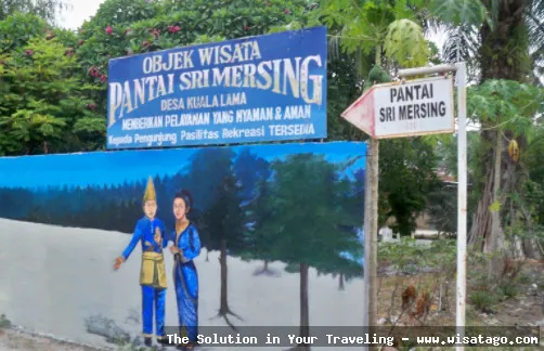 Pantai Sri Mersing yang indah mempesona