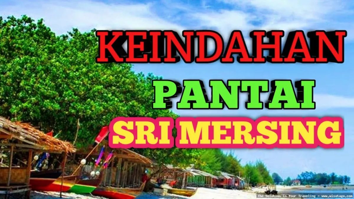 Pantai Sri Mersing yang indah mempesona