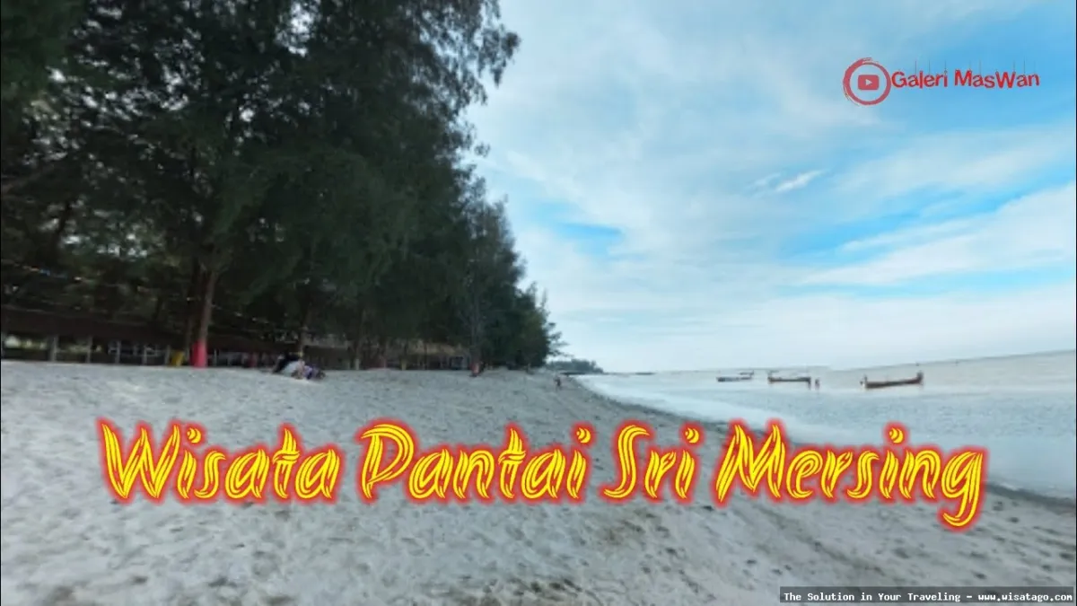 Pantai Sri Mersing yang indah mempesona
