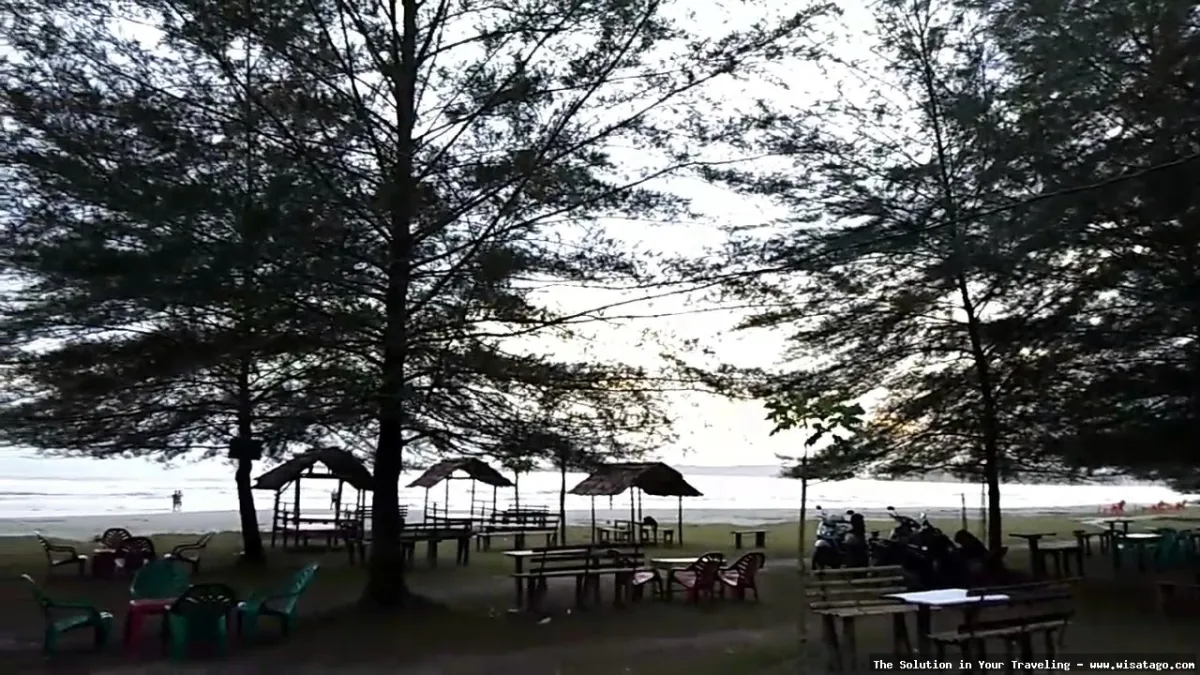 Pantai Suak Baru yang indah menawan