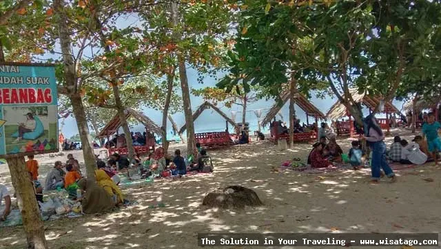 Pantai Suak Baru yang indah mempesona
