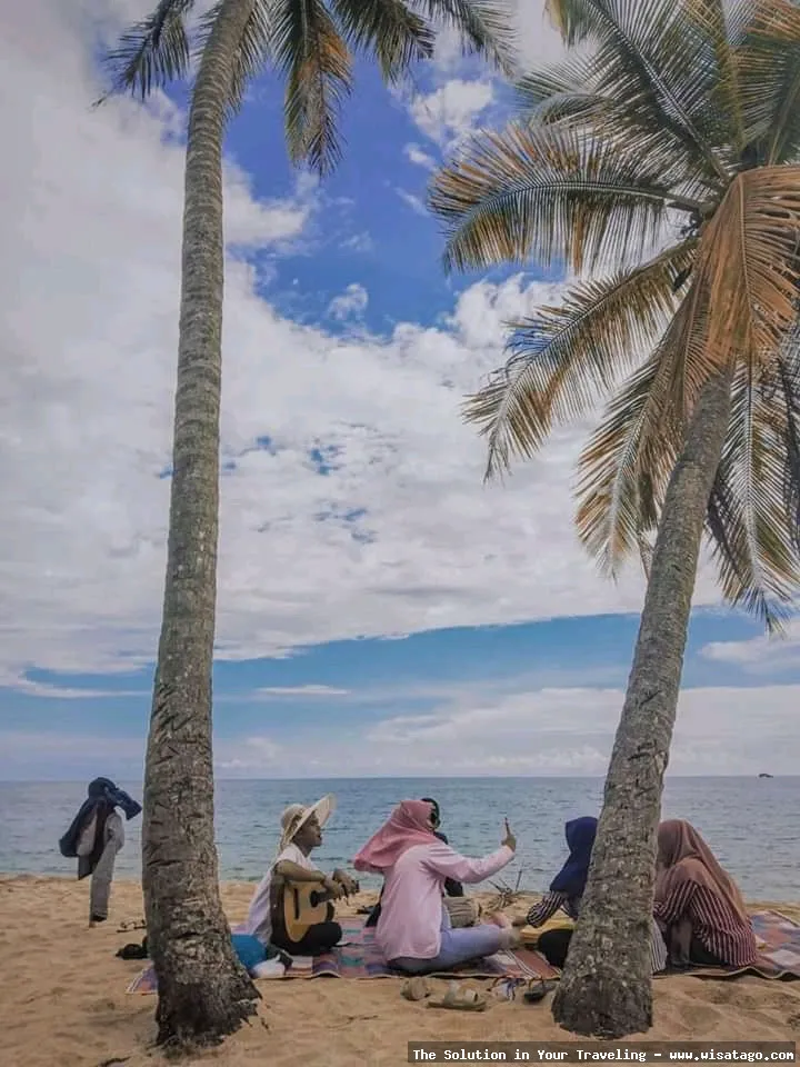 Pantai Suak Baru, pemandangan indah memukau