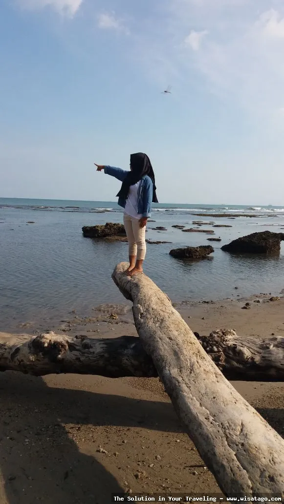 Pantai Suak Baru yang indah mempesona