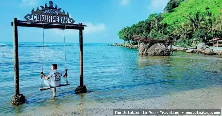 Pantai Suak Baru yang indah mempesona