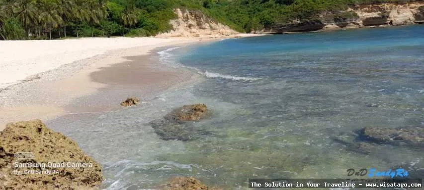 Pantai Surga: pasir putih memesona