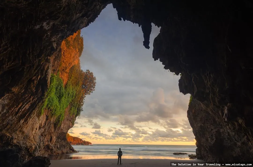Pantai Surumanis Kebumen, pemandangan indah