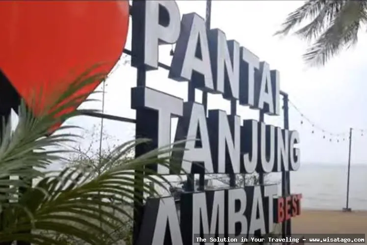 Pantai Tanjung Ambat, pemandangan tepi laut