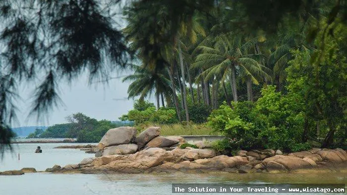 Pantai Tanjung Bemban, pasir putih memukau