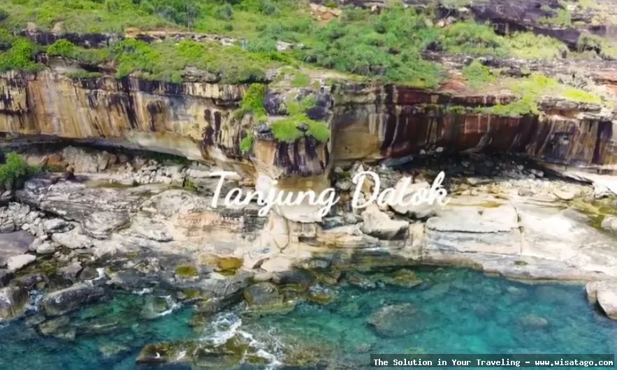 Pantai Tanjung Datuk yang indah menawan
