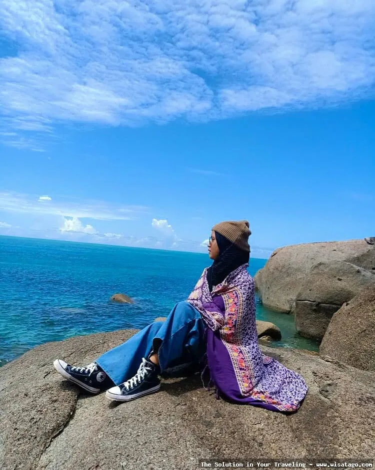Pantai Tanjung Datuk yang indah menawan