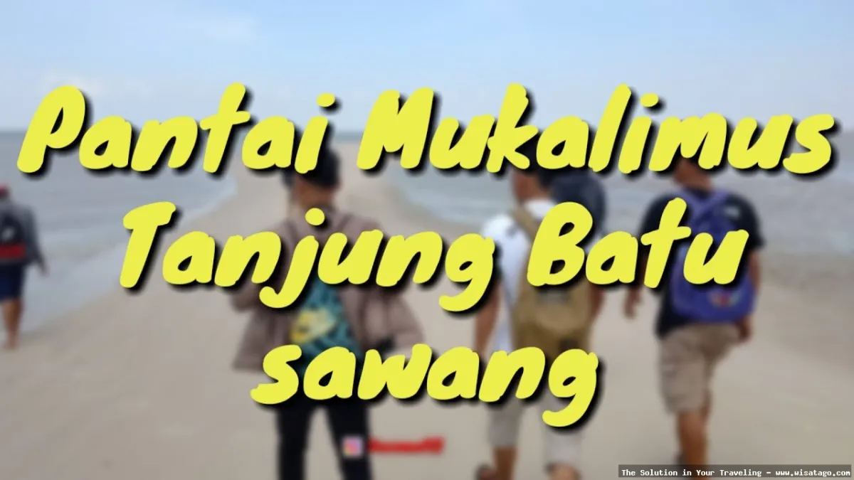 Pantai Tanjung Sawang yang indah mempesona