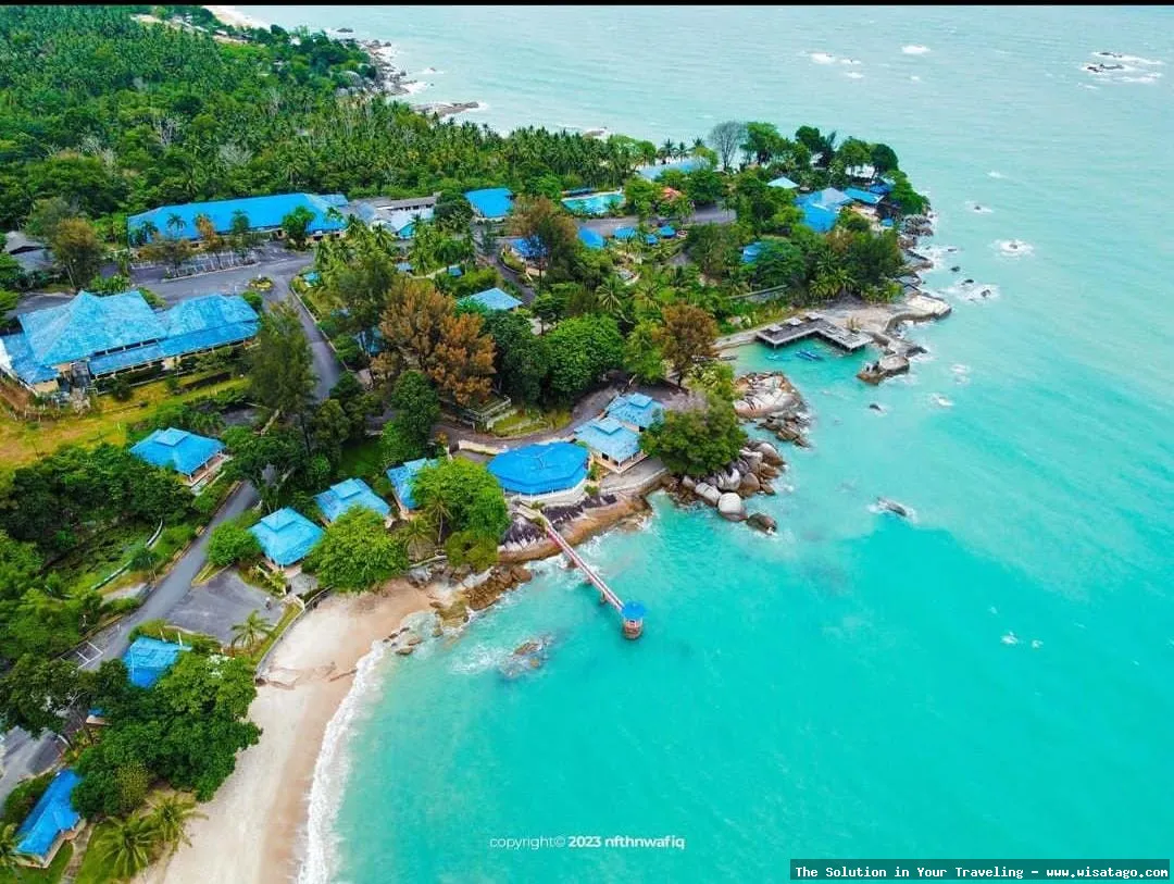 Pantai Tanjung Sawang indah mempesona