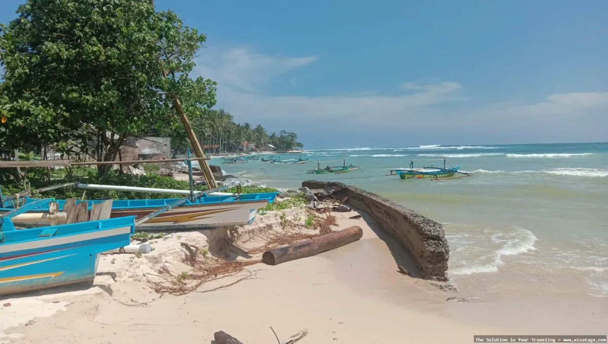 Pantai Tanjung Setia yang menawan.