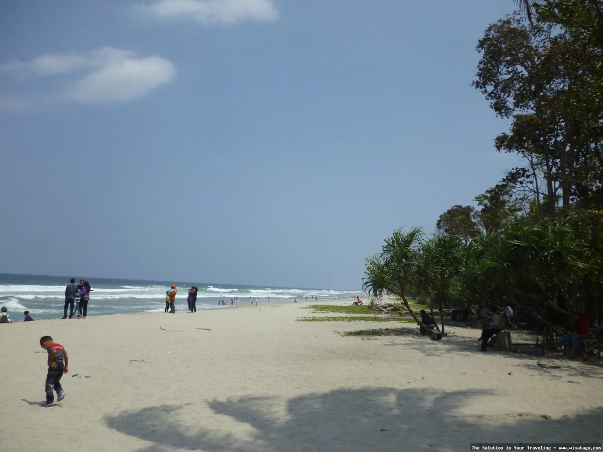 Pantai Tanjung Setia yang indah mempesona
