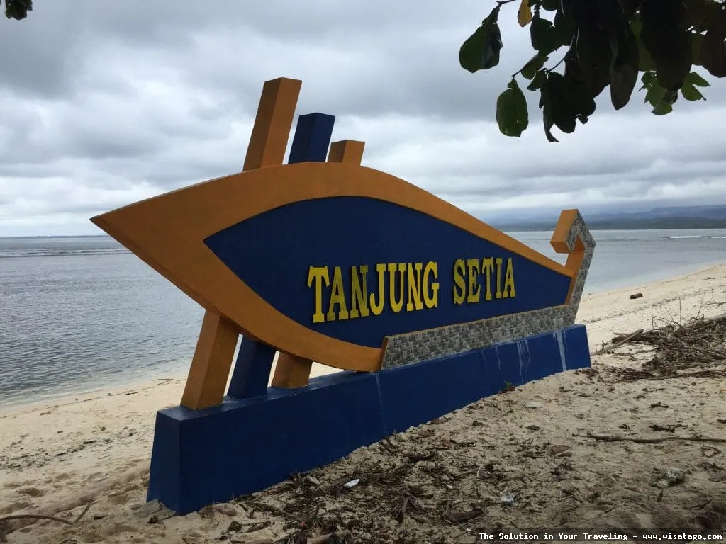 Pantai Tanjung Setia, ombak menantang peselancar.