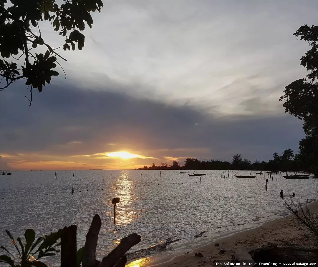 Pantai Tanjung Siambang Kepulauan Riau eksotis