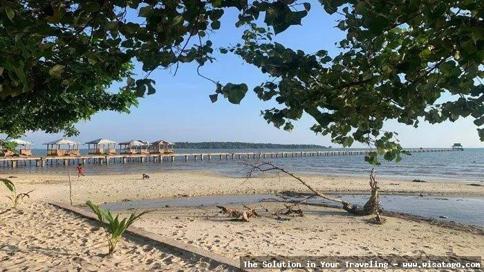 Pantai Tanjung Siambang Kepulauan Riau indah
