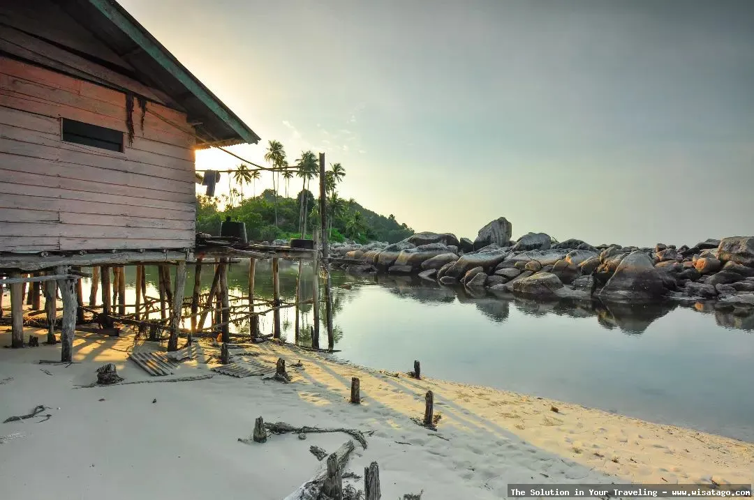 Pantai Tanjung Siambang Kepulauan Riau indah
