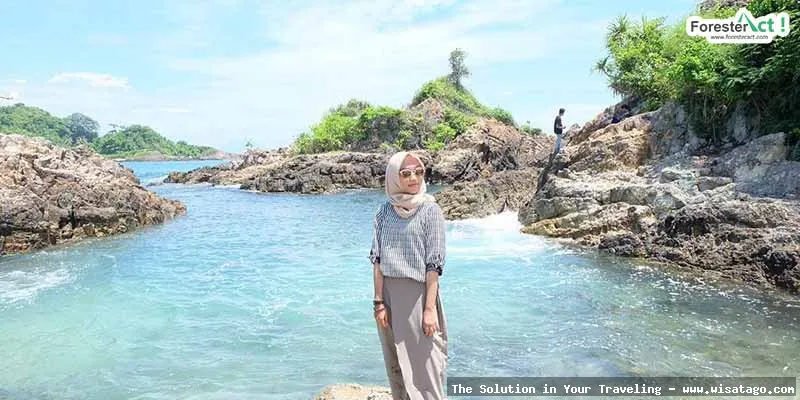 Pantai Tapak Kera, pesona alam indah