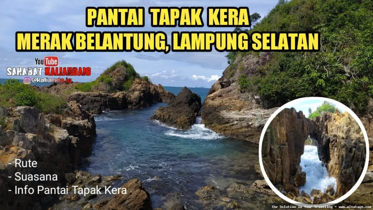 Pantai Tapak Kera indah mempesona.
