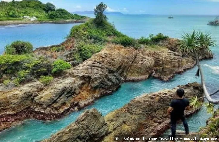Pantai Tapak Kera indah mempesona