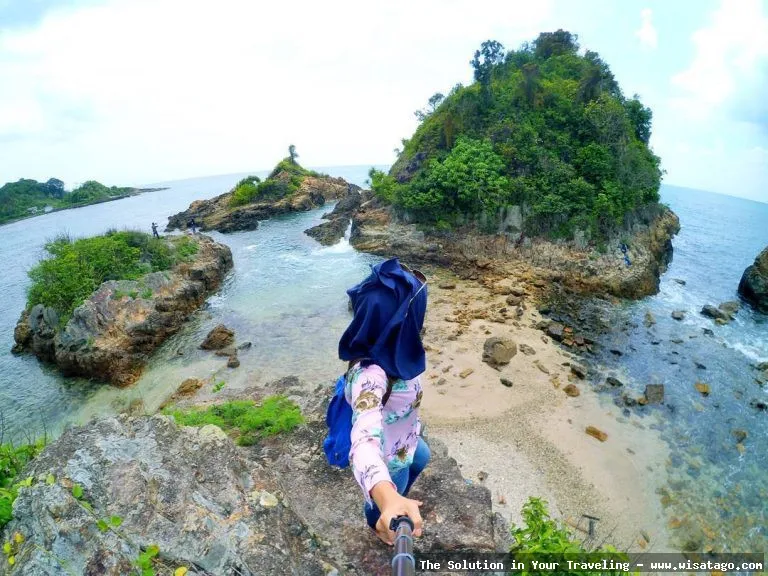 Pantai Tapak Kera indah mempesona.