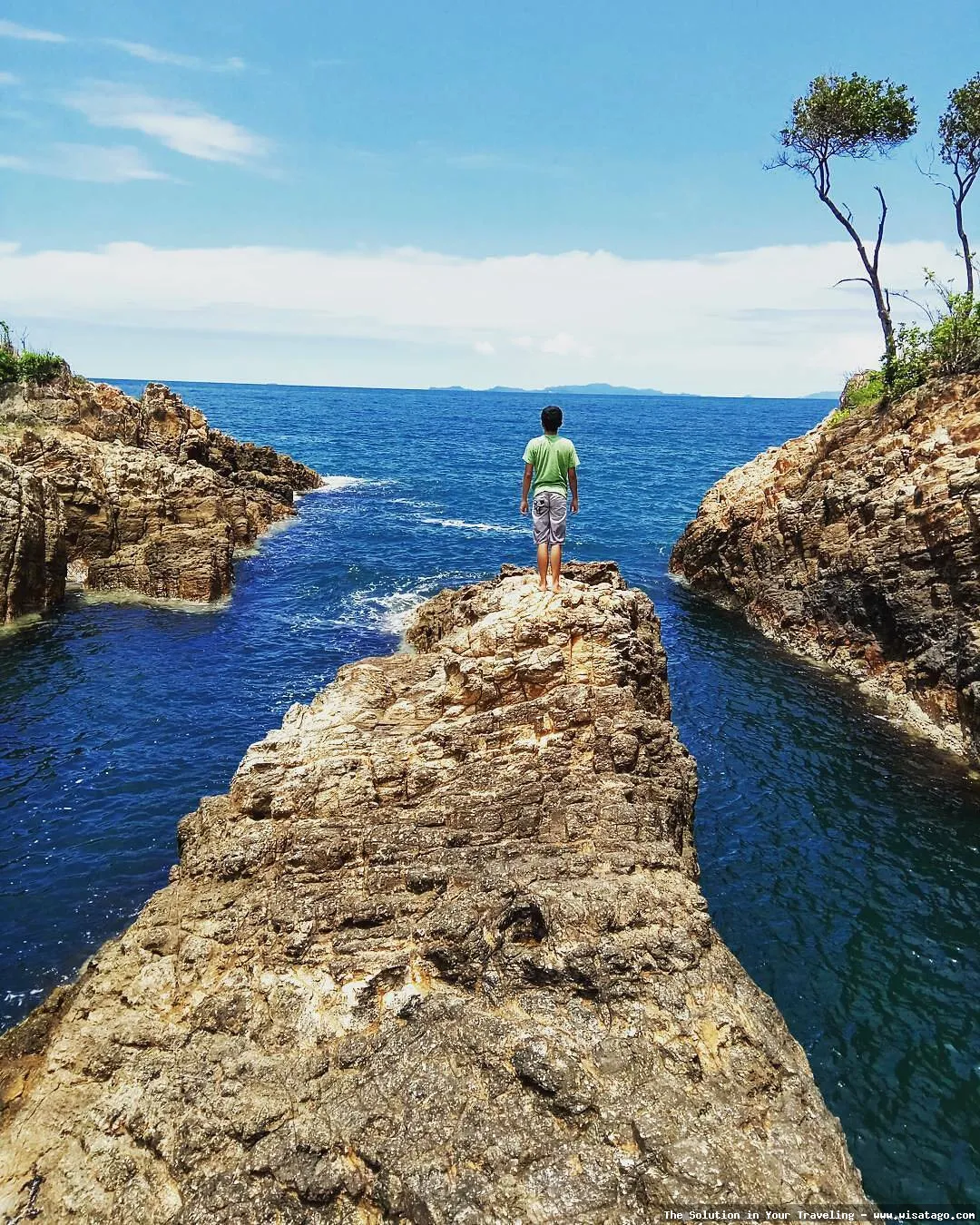 Pantai Tapak Kera, pesona alam indah