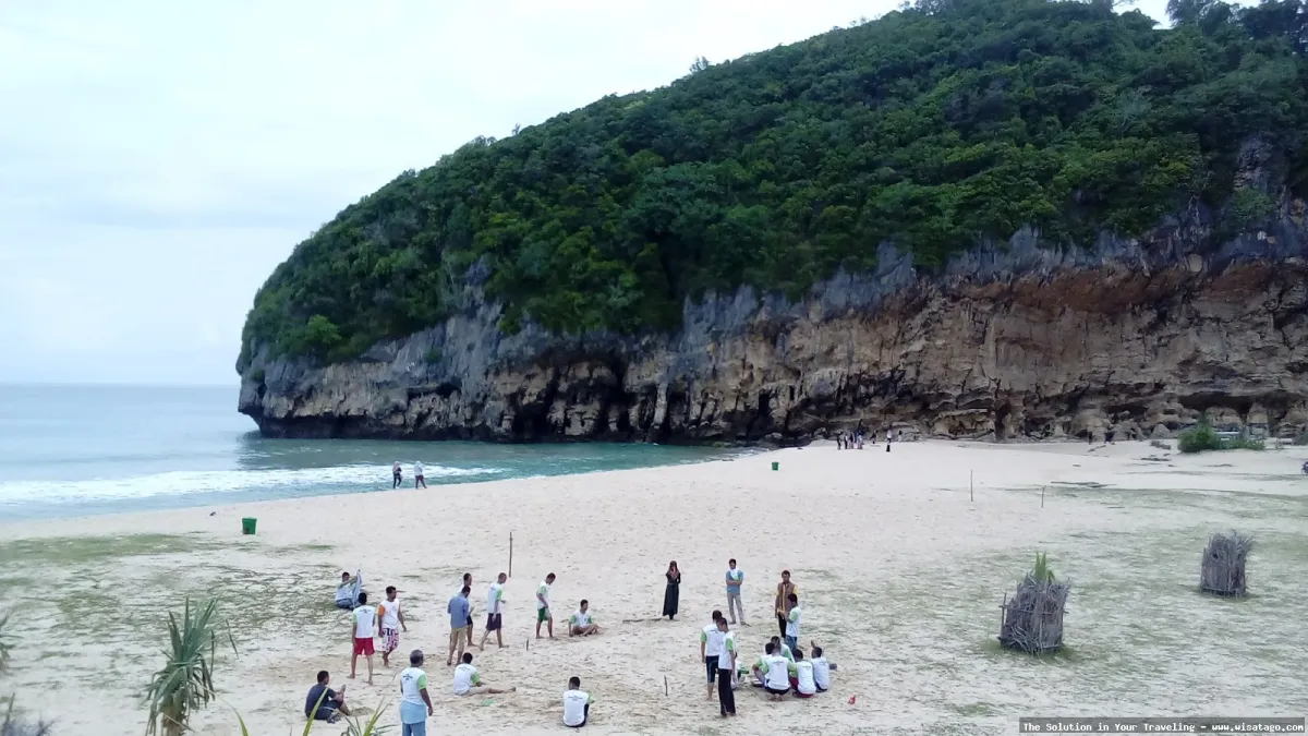 Pantai Tebing Lampuuk, pemandangan menakjubkan