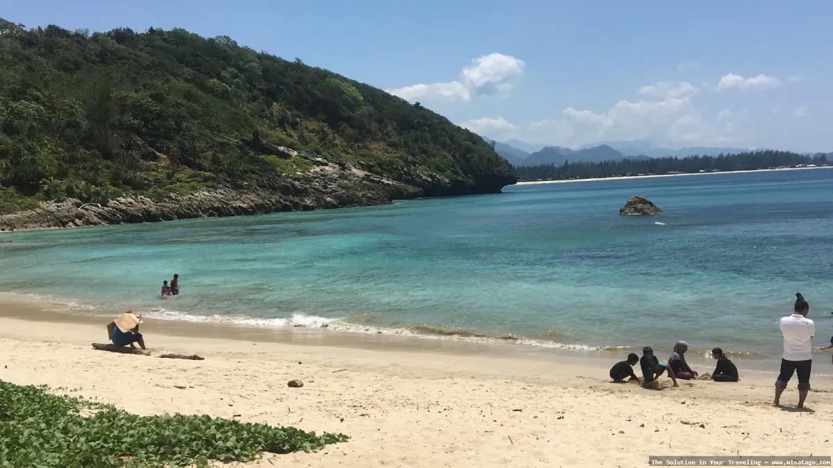 Pantai Tebing Lampuuk, pemandangan memukau